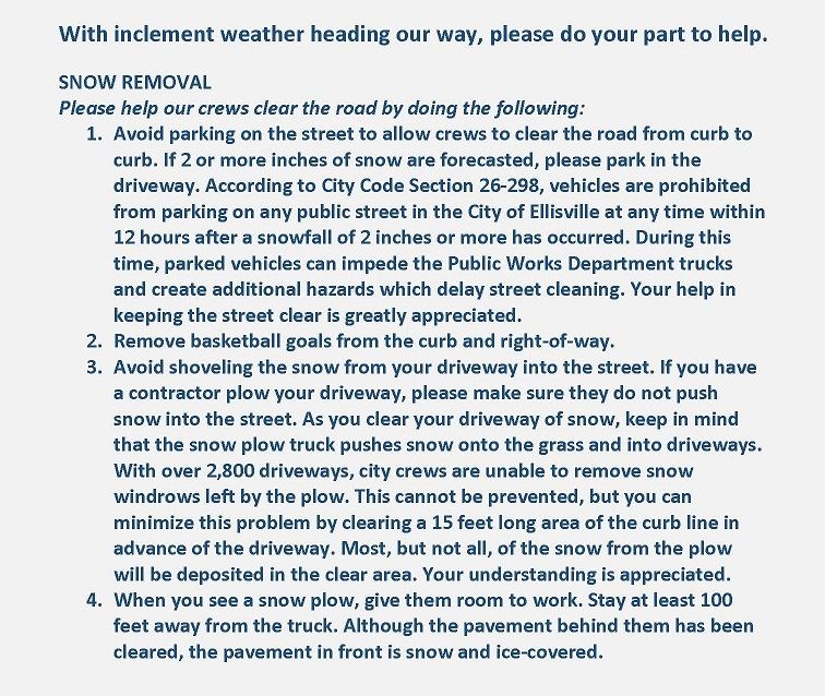 Inclement weather - 1