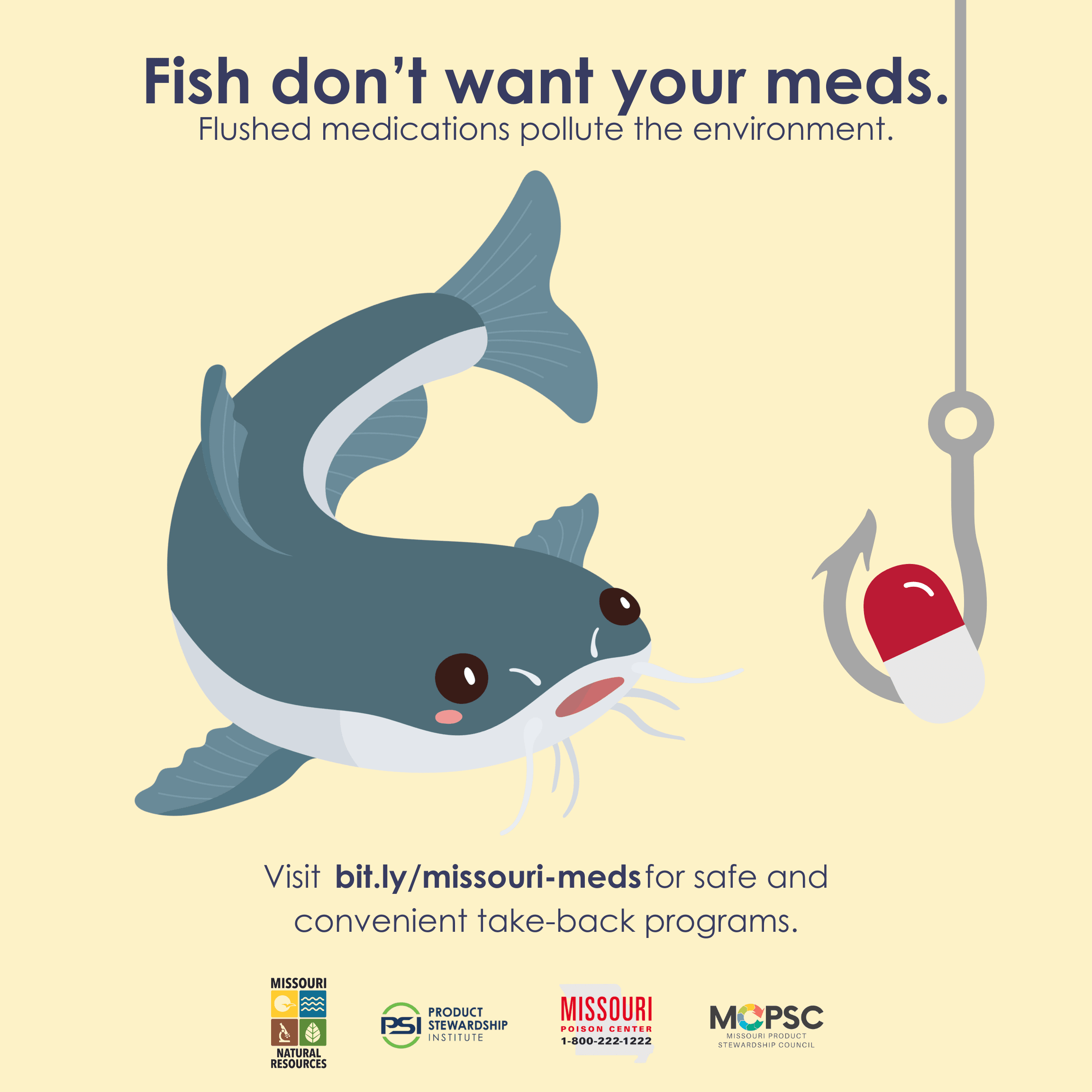 MORX Fish dont want your meds