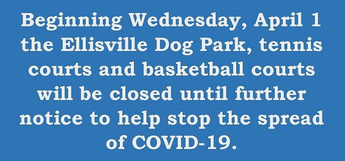 Ellisville Parks closed